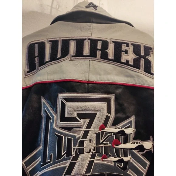 Avirex 7Lucky Tuskegee Leather Mens Size 3XL See Description